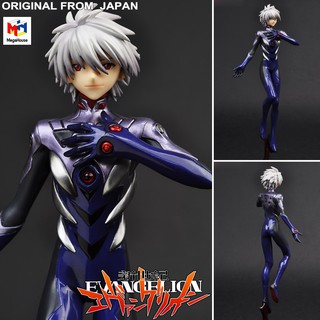 Figure งานแท้ Original ฟิกเกอร์ โมเดล MegaHouse Evangelion อีวานเกเลียน มหาสงครามวันพิพากษา Kaworu Nagisa นางิสะ คาโอรุ