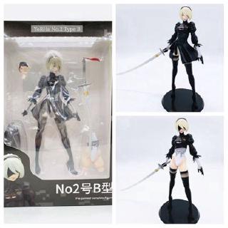 12 nier automama 2b yorha no . 2 type b ฟิกเกอร์พีวีซีแบบเปลี่ยนได้ 30 ซม.