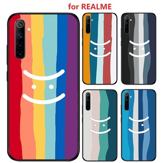 เคส realme 11 5 5S 5i 6i 7 7i C17 pro plus 4G 5G  นิ่ม ลายหน้ายิ้ม สําหรับ