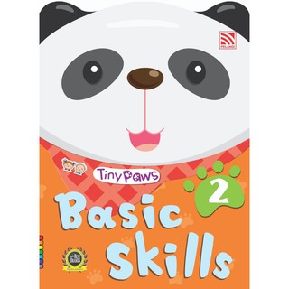 หนังสือเรียนเตรียมอนุบาล Tiny Paws Basic Skills Book 2 Pelangithai