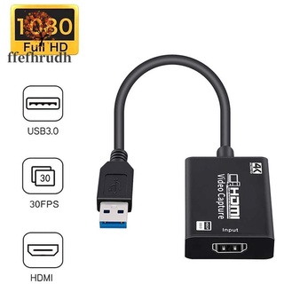 การ์ดรูปภาพวิดีโอ Hdmi Usb 3.0 Full Hd 1080P 4K Hdmi รูปภาพแคปเตอร์