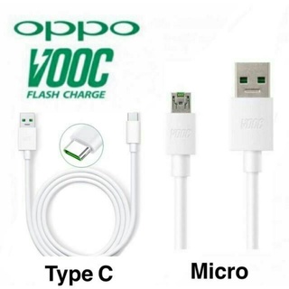 OPPO ORIGINAL VOOC MICRO USB CABLE OR  TYPE C VOOC FLASH CHARGING DATA LINE