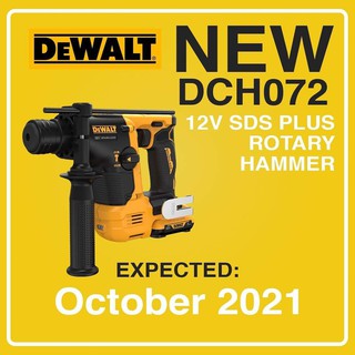 DeWALT DCH072 สว่านโรตารีไร้สาย 12V เจาะปูน