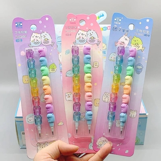 SUMIKKO GURASHI Pena Cute animal Non-sharpening Pencils HB Pencil For Kids Writing Office School Supplies riends classmates stationery boy girl gift