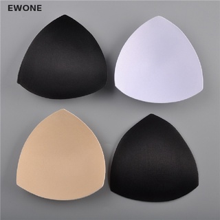 Ewone แผ่นโฟมฟองน้ํา ทรงสามเหลี่ยม สําหรับเสริมหน้าอก เต้านม บิกินี่ ขายดี