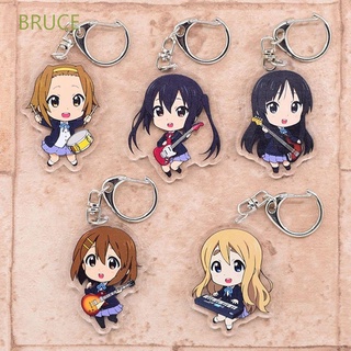 Bruce พวงกุญแจอะคริลิค จี้การ์ตูนอนิเมะ K-On สองด้าน สําหรับห้อยกระเป๋า