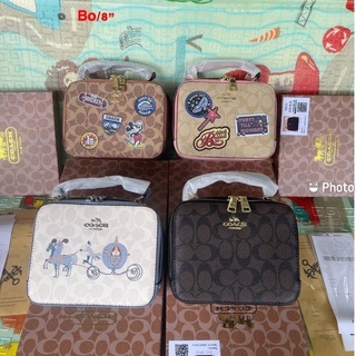 Coach กระเป๋าสะพายข้างcoach ไซค์8” พร้อมกล่อง