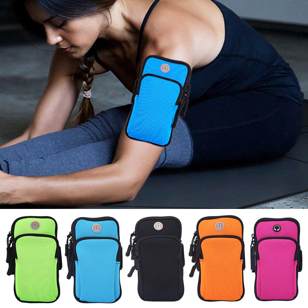 5Colors Outdoor Sport Running Jogging Exercise Gym Arm Wrist Pouch Armband Phone Case Bag