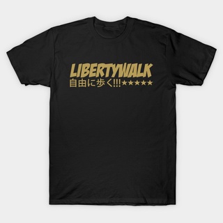 ผ้าฝ้ายคอกลมเสื้อยืด ผ้าฝ้าย พิมพ์ลาย Liberty Walk with Japan สไตล์คลาสสิก สําหรับผู้ชาย FD312SDTR13470from S-4XL