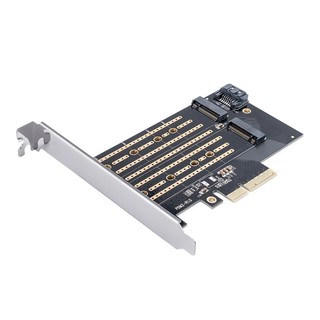 ORICO EXPANSION CARD (การ์ดขยาย) [PDM2] M.2 SATA/NVMe TO PCI-E 3.0 X4 (BLACK)