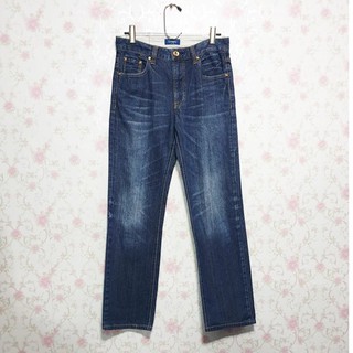 Navy Jeans (JC - 118) กางเกงยีนส์มือสอง ผ้ายืด เอวสูง ไซด์ L