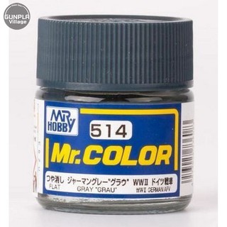 Mr.Hobby Mr.Color C514 Gray "Grau" Flat 4973028736083 (สี)