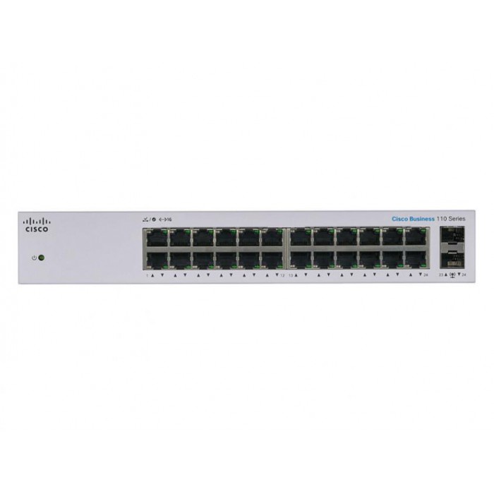 CBS110-24T-EU	CBS110 Unmanaged 24-port GE, 2x1G SFP Shared