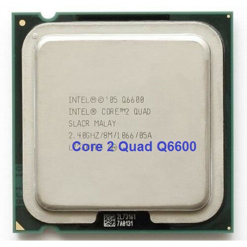 Intel Core 2 Quad Q6600  2.40GHz/8M/1066MHz Socket LGA 775 CPU Processor PC ซีพียู