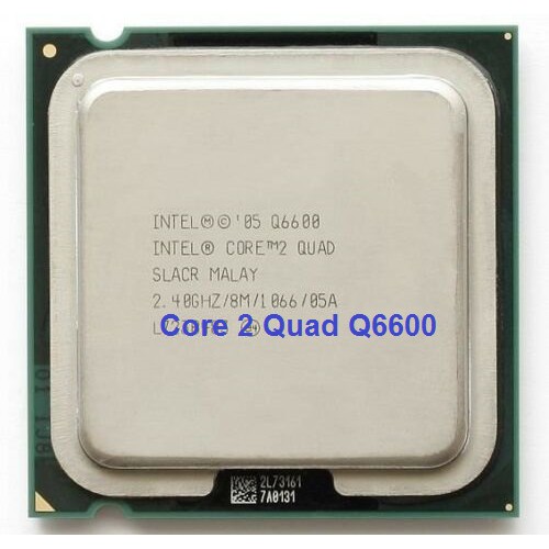 Intel Core 2 Quad Q6600 2.40GHz/8M/1066MHz Socket LGA 775 CPU Processor PC ซีพียู #0