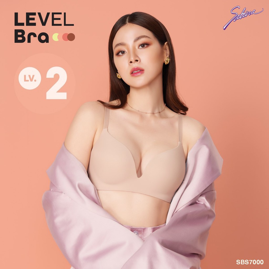 ❡♀☈พร้อมส่ง Sabina เสื้อชั้นใน Seamless Fit รุ่น Sixnature บัวตูม Invisible wier (ไม่มีโครง) รหัส SB