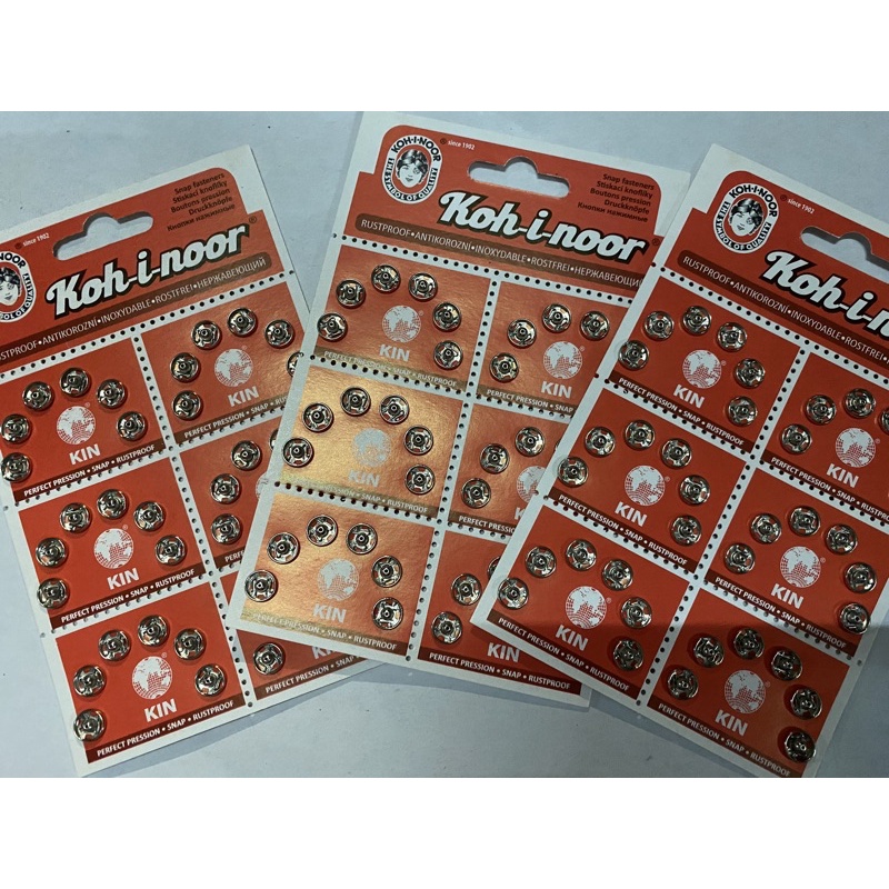 กระดุมแป๊ก Koh-i-noor