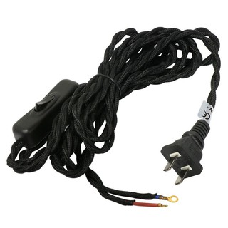 Lamp cap EXTENSION CORD HI-TEK DIY HALD0005BP 3M BLACK Lamp device Light bulb ขั้วหลอด หัวปลั๊กพร้อมสายวินเทจ HI-TEK HAL