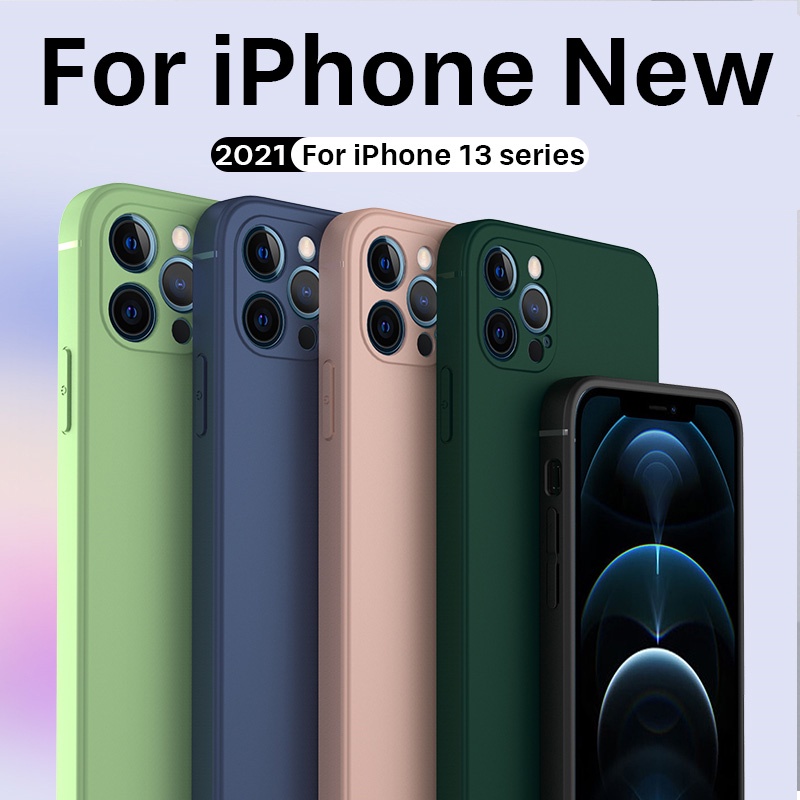 สําหรับ iPhone 13mini 12mini 11Pro 12Pro กรณีเคสโทรศัพท์เหลวหรูหรา