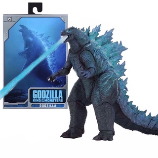 ULTRAMAN Ikxrm Neca Godzilla 2019 โมเดลตุ๊กตาของเล่นสําหรับเด็ก ก๊อตซิล่า ปะทะ ฟิกเกอร์คิงคองเคลื่อนย้ายได้ Godzilla Monster โมเดลเจ็ตนิวเคลียร์ของเล่นเด็ก Toy