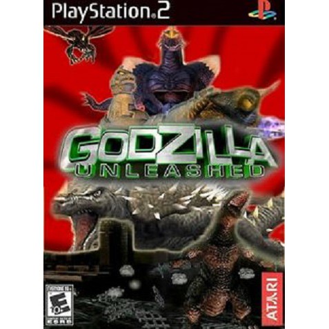 ♂แผ่นเกมส์ Ps2 Godzilla Unleashed ก๊อดซิล่า PlayStation2 แผ่น Ps2⚡ส่งไว ...
