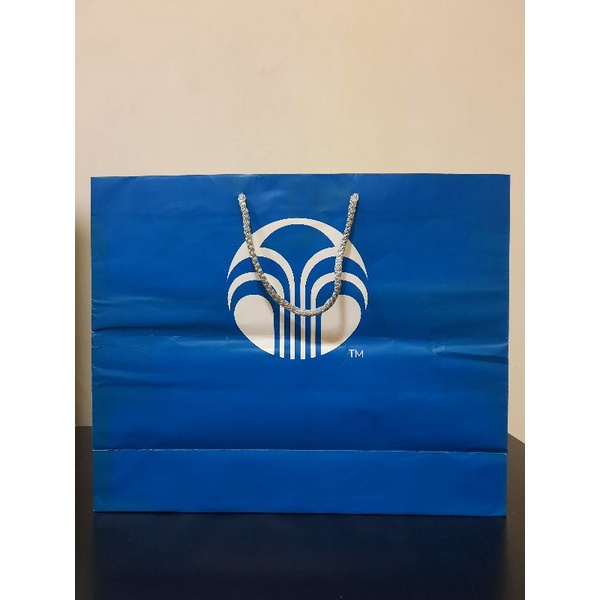 (มือสอง) ถุงแบรนด์เนม ถุงแบรนด์เครื่องสำอาง NU SKIN ถุงกระดาษ NU SKIN  ถุง Shop ต่างๆ