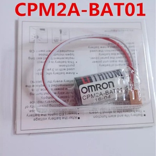 ใหม่ CPM2A-BAT01 3.6V 1000MAh CJ1 CQM1H NS7 PLC อุตสาหกรรมแบตเตอรี่ลิเธียมสีน้ำตาล Plug สำหรับ OMRON