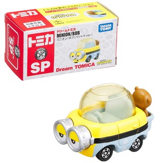 แท้ 100% จากญี่ปุ่น โมเดล รถมินเนี่ยน Takara Tomy Tomica Dream SP Minion Bob Pajama Ver.