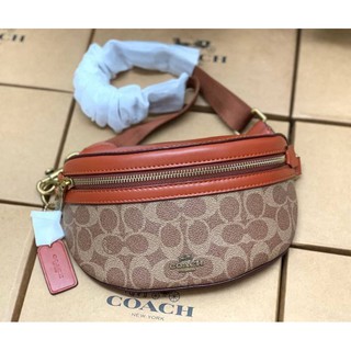 COACH IN SIGNATURE BELT BAG