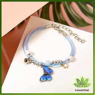 Lawan สร้อยข้อมือสไตล์เกาหลี เครื่องประดับ สร้อยข้อมือลูกปัดเซรามิก  ceramic bracelet