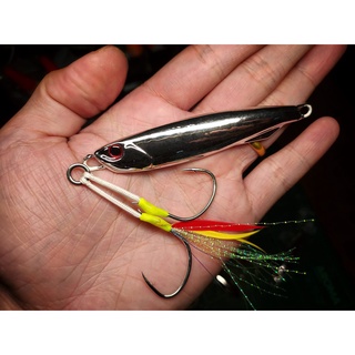 เหยื่อจิ๊กทรงยอดนิยมทรงเทพ โครเมี่ยมจิ๊ก 30-80 กรัม chromium jig 30-80g ราคาประหยัด ราคาถูก ใช้ได้ผลดี
