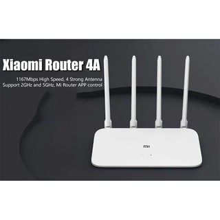 Xiaomi Router 4A - เราท์เตอร์เสี่ยวหมี่ รุ่น 4A 4เสา 1167Mbps High Speed ใช้ App ตั้งค่าง่าย LAN Wireless Router