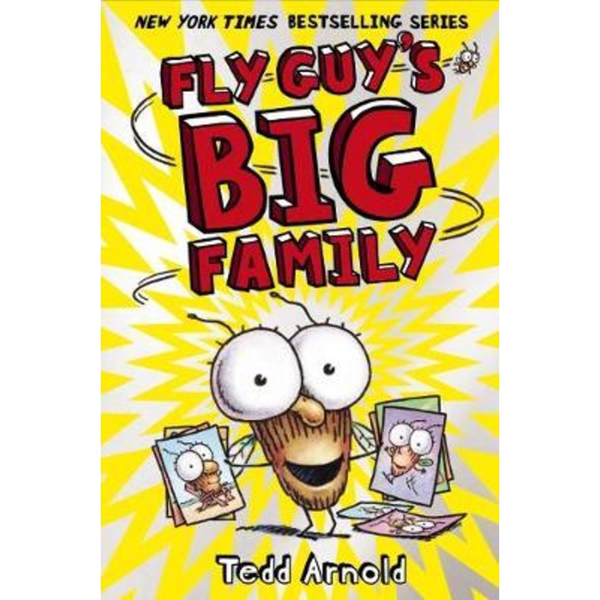 FLY GUYS BIG FAMILY 17 โดย Tedd Arnold (เวอร์ชั่น US ปกแข็ง)