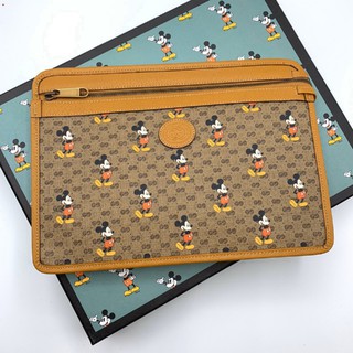 GUCCI mickey clutch ของแท้ 100% [ส่งฟรี]