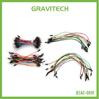 [Gravitechthai] Jumper Wires Pack M/M (Qty 65)