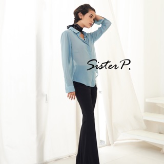 Japanese Chiffon Shirt | Ocean Color เสื้อชิฟฟอนเชิ้ตญี่ปุ่น ทรงสวย สีโอเชี่ยนไม่ซ้ำใคร