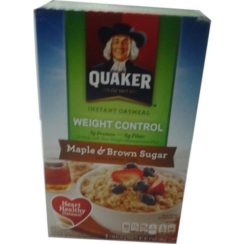 Instant Oatmeal Maple & Brown Sugar Quaker 357 g