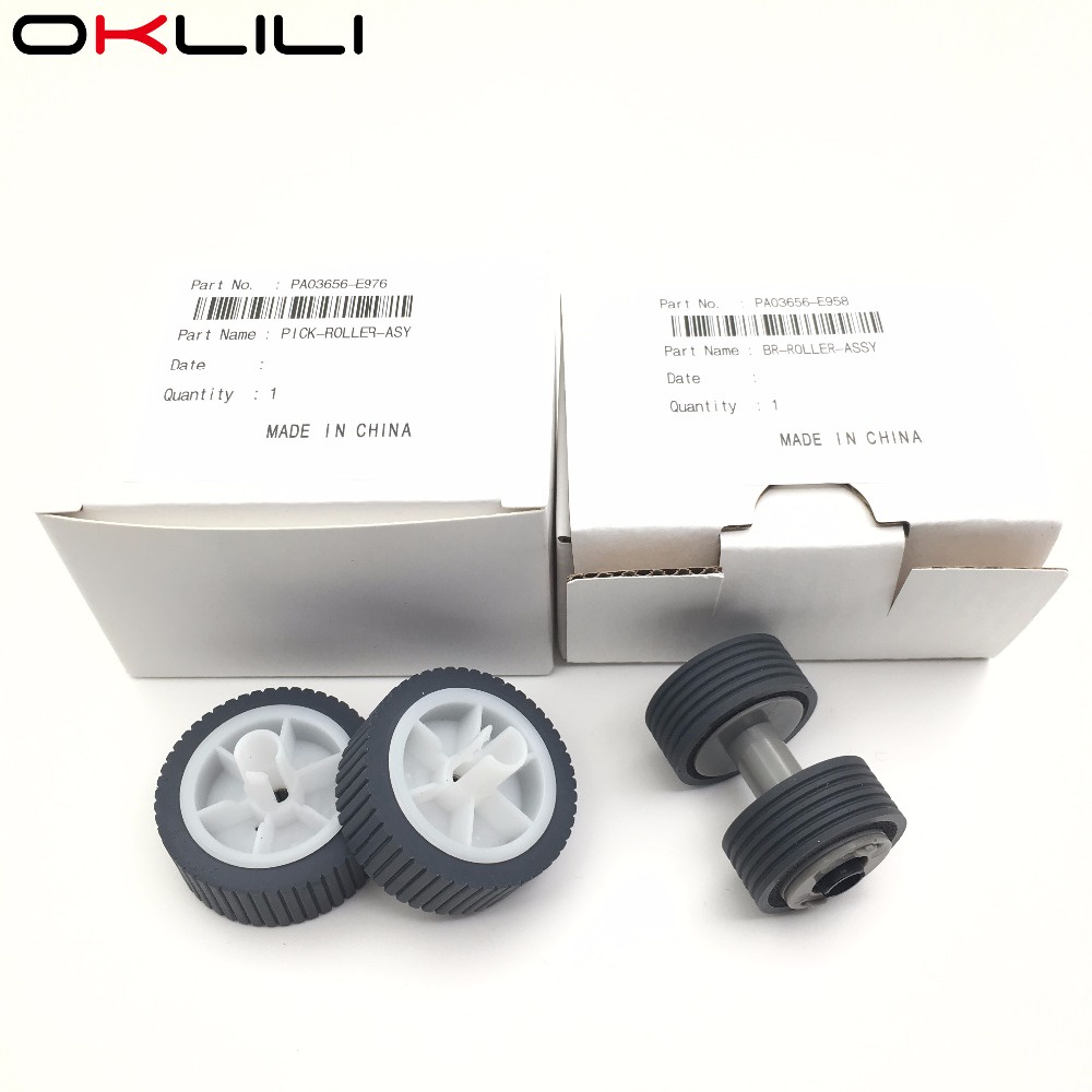 1SETX PA03656-0001 PA03656-E958 PA03656-E976 เบรค Roller Pick Roller Pickup สําหรับ Fujitsu ScanSnap