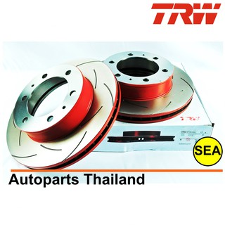 จานเบรกหน้า TRW รุ่น XPS สำหรับ Toyota Vigo 4WD ปี 04-08 Fortuner Preruner (1คู่ / 2 ชิ้น)