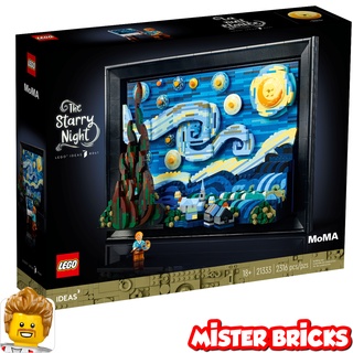 LEGO® 21333 Ideas Vincent van Gogh - The Starry Night