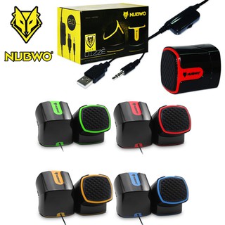 NUBWO ลำโพง Stereo Gaming Speaker รุ่น DIZZEE รุ่น NS-002