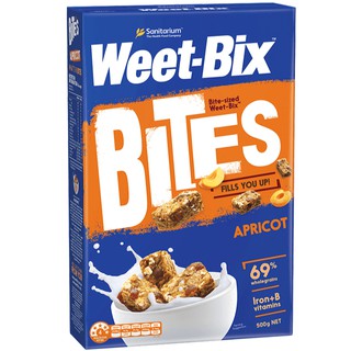 🔥*พร้อมส่ง*🔥 Sanitarium Weet-Bix Fruity Apricot  ซีเรียว  แซนนิทาเรียม 500 กรัม คุณภาพระดับพรีเมี่ยม