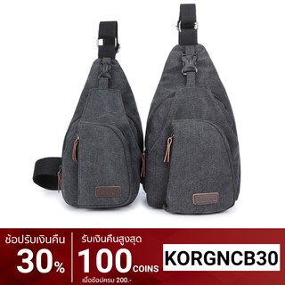 Korean KD - M01 ขนาด S/L กระเป๋าสะพายสำหรับผู้ชาย  Canvas