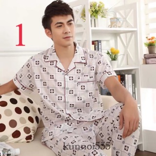 ชุดนอนแขนสั้นขายาวผ้าฝ้าย มีของพร้อมส่งทุกลายนะคะ