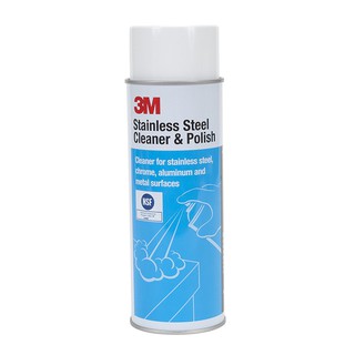 3M  ผลิตภัณฑ์ทำความสะอาดและเคลือบเงาพื้นผิวสแตนเลส  Stainless Steel cleaner &amp; Polish 600 กรัม