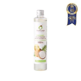 Tropicana virgin coconut oil organic cold pressed virgin coconut oil (ทรอปิคานา) น้ำมันมะพร้าวบริสุทธิ์สกัดเย็นออร์แกนิก