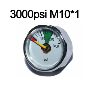 เกจ Gauge 3000psi M10X1 จำนวน 1 ชิ้น