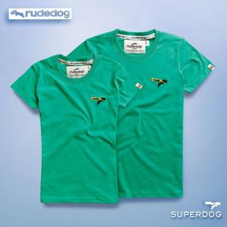 Rudedog By Hashtag เสื้อยืดแขนสั้น ทรงผู้ชาย รุ่น MINI SUPERDOG สินค้าลิขสิทธิ์แท้