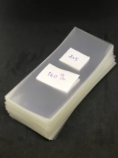 ถุงแก้ว ใส ใส่ของ เงา แพ็คละ 100 กรัม 50ไมครอน ขนาดเป็น นิ้ว