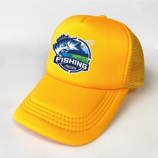 หมวกตกปลา คนตกปลา Fishing ใส่สวย หล่อ เท่ ได้ปลาใหญ่ หมวกแก๊ป Cap หมวกตาข่าย ระบายอากาศ สินค้าราคาพิเศษ